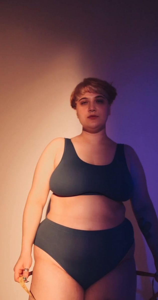 Plus-Size Women in Intimate Moments
