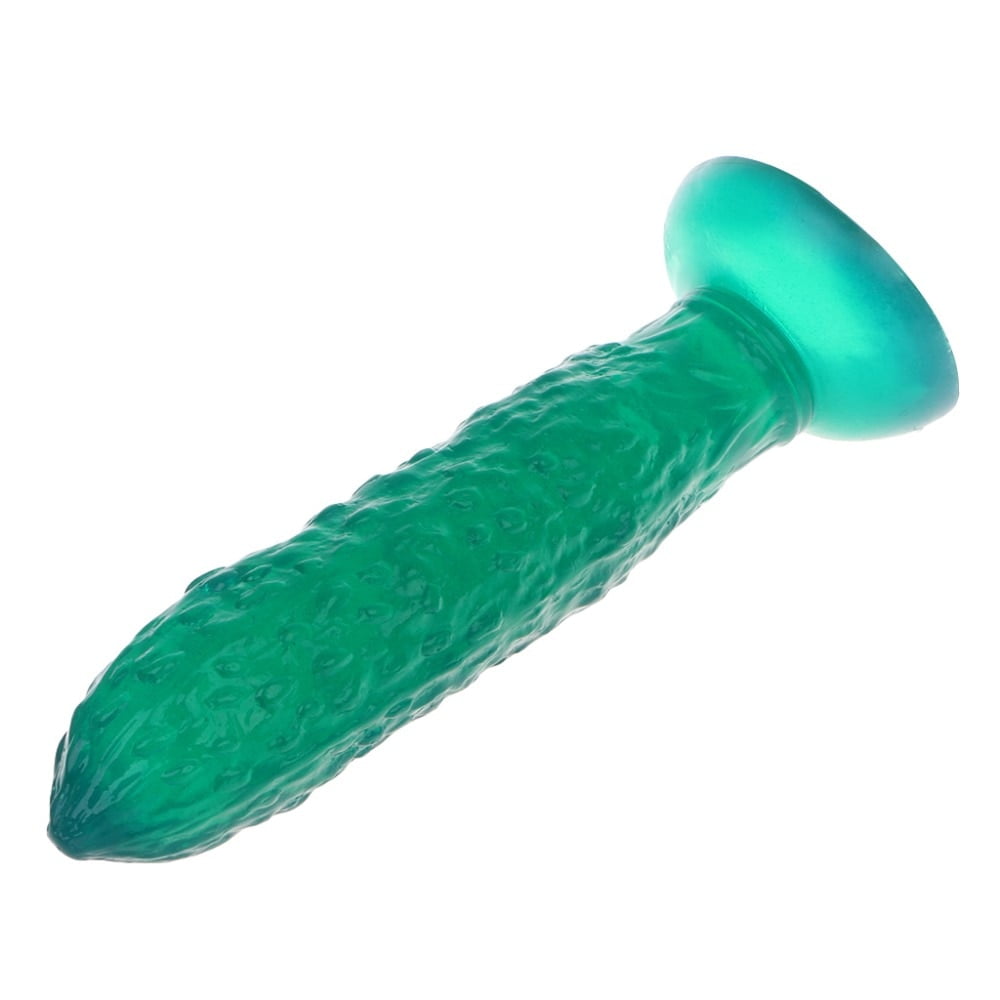 Artificial Penis Jelly Realistic Cucumber Banana Corn Suction Cup Dildo Sex Toys New Arrival - Image 2