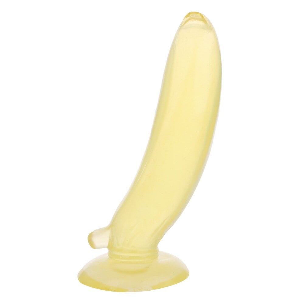 Artificial Penis Jelly Realistic Cucumber Banana Corn Suction Cup Dildo Sex Toys New Arrival - Image 3