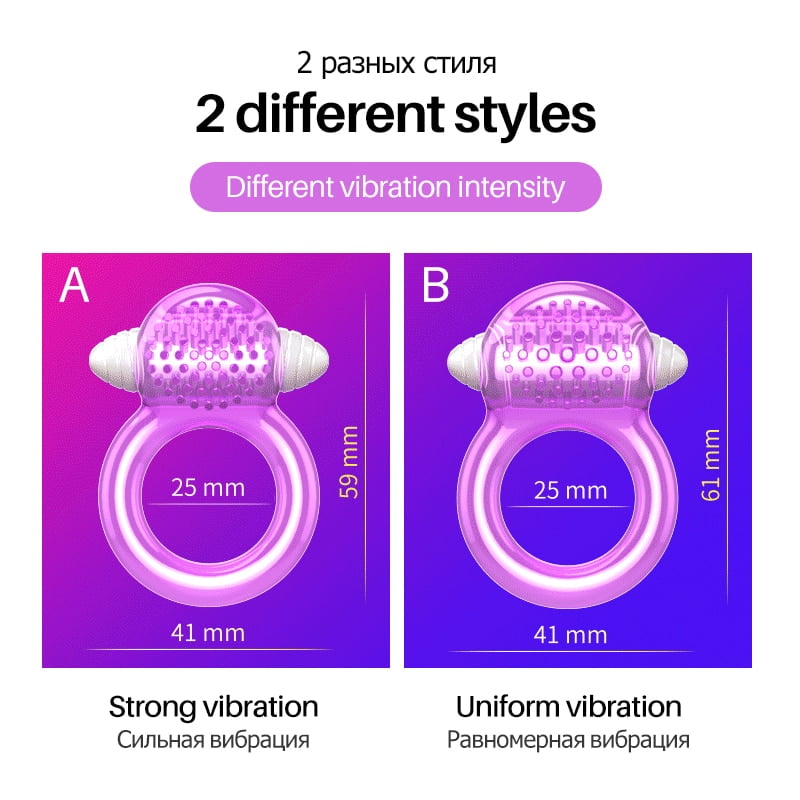 Delayed Ejaculation Cock Penis Ring Soft Silicone Adult Sex Toys Dick Penis Vibrators Ejaculation Cock Ring Vibrating For Men - Image 5