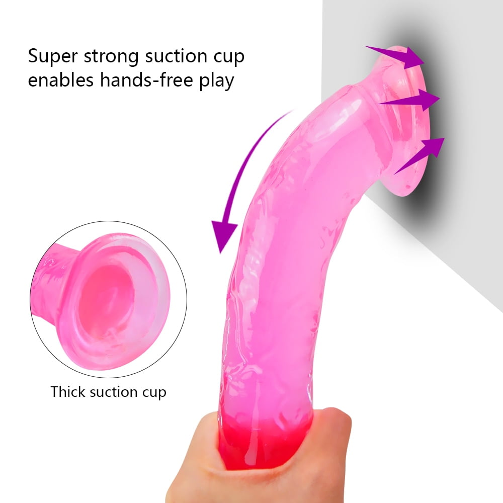 Dildo Penis Soft Jelly Erotic Strap-on Dildo for Anal Butt Plug Realistic Strong Suction Cup Masturbator Sex toys Toys for Adult - Image 3