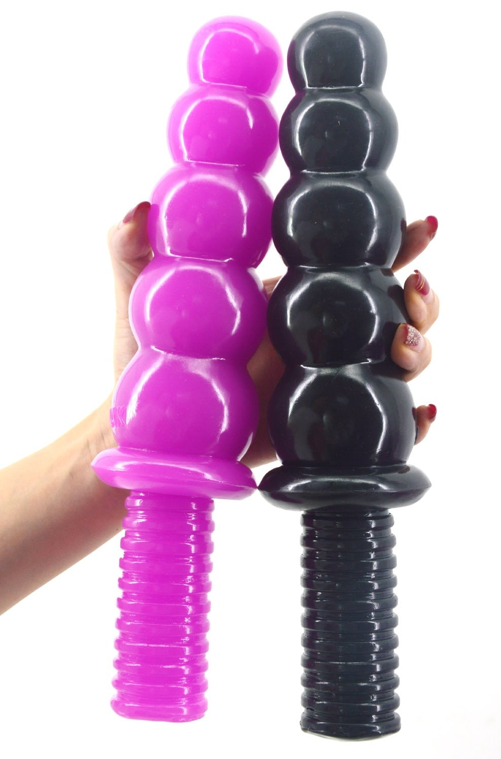 FAAK anal sex toys beads dildo big dong anal plug screw handle butt plug huge penis 2.36" thick 11.2"long dick anal dildo - Image 6