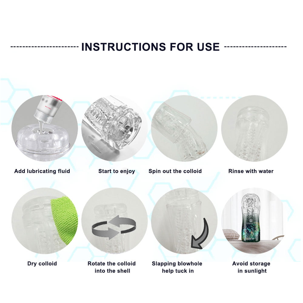 Male Masturbator Cup Soft Pussy Sex Toys Transparent Vagina Adult Endurance Exercise Sex Products Vacuum Pocket Cup for Men - Image 2