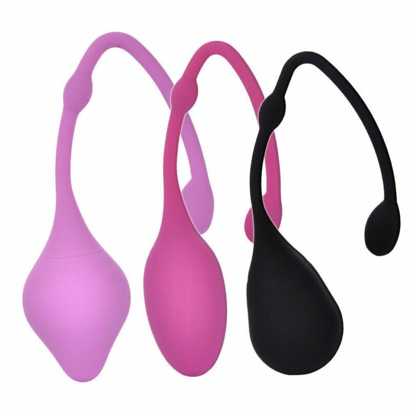 New Pink 3 Beads Kegel Exerciser Kegel Balls Silicone Kegal Exercise Tool Soft Sex Balls Tighten Vaginal Pelvic Floor Musles - Image 4