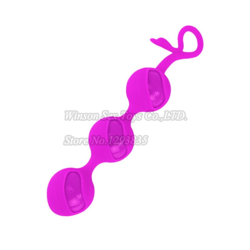 New Women Vaginal Ball Silicone Vagina Exerciser ,Kegal Ball, Smart Love Ball Koro Ben Wa ball Sex Toys - Image 2
