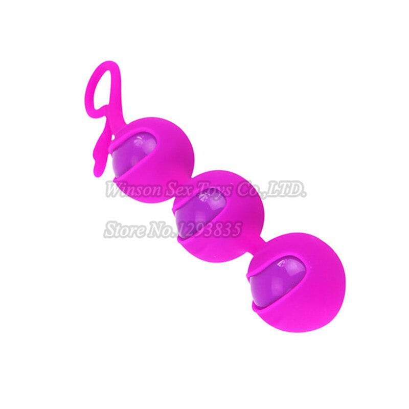 New Women Vaginal Ball Silicone Vagina Exerciser ,Kegal Ball, Smart Love Ball Koro Ben Wa ball Sex Toys - Image 3