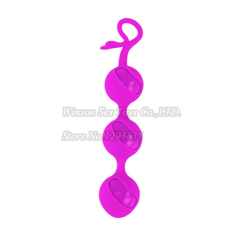New Women Vaginal Ball Silicone Vagina Exerciser ,Kegal Ball, Smart Love Ball Koro Ben Wa ball Sex Toys - Image 4
