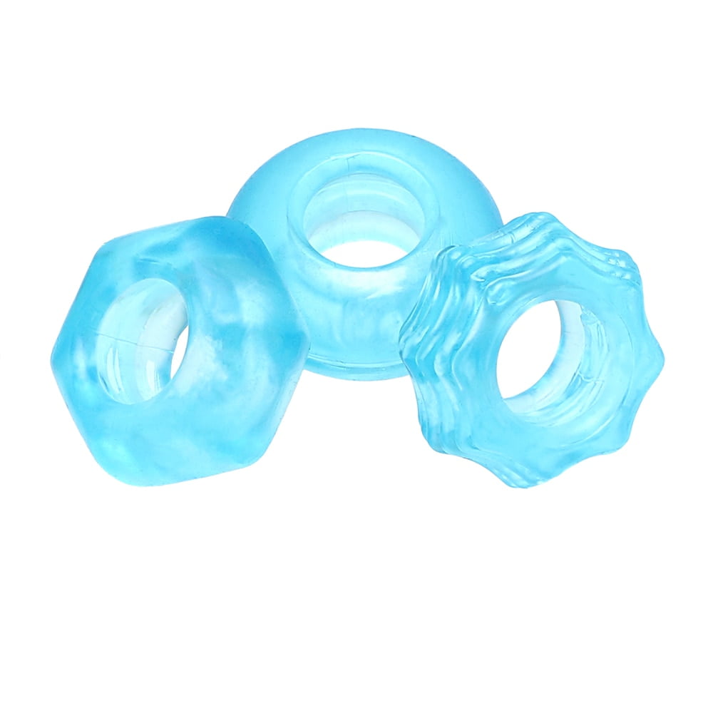 OLO 3Pieces/set Cock Ring Penis Ring Chastity Extender Ring Erotic Sex Toys For Men Penis Enlargement Sleeve Delay Ejaculation - Image 3