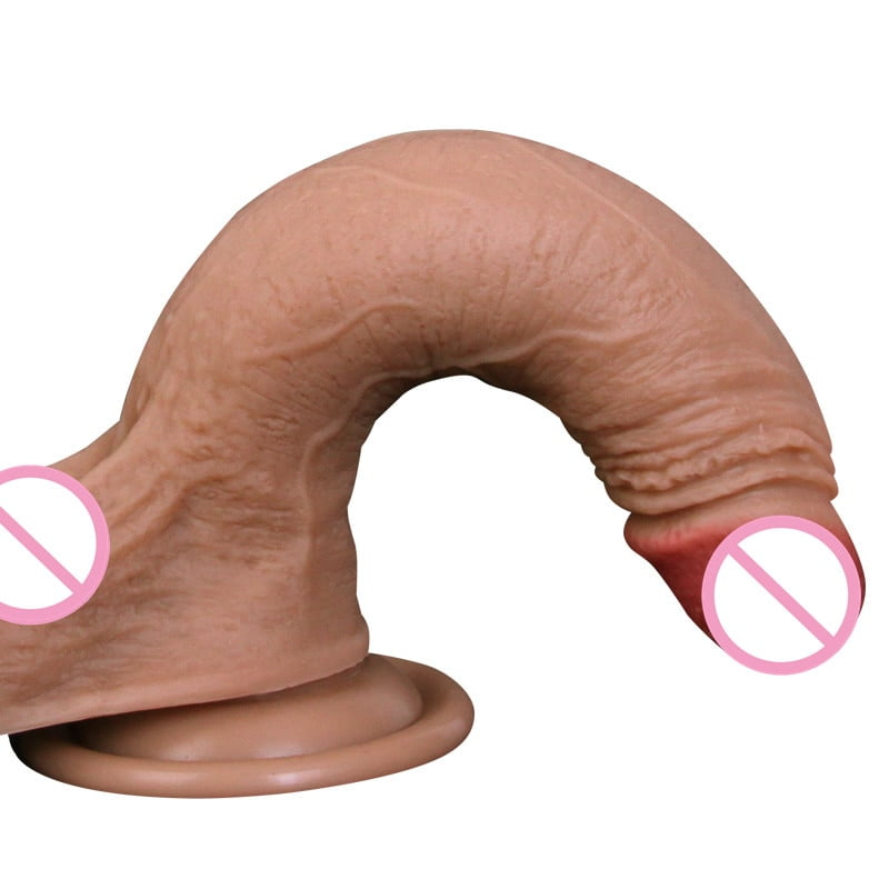Real Skin Feel Silicone Soft Dildo Suction Cup Realistic Penis Big Dick Sex Toys For Woman Products Strapon Dildos For Women - Image 2