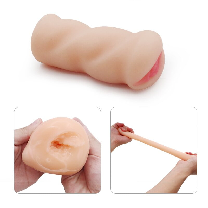 Sex Toys for Men 4D Realistic Deep Throat Male Masturbator Silicone Artificial Vagina Mouth Anal Erotic Sex Masculino Toy - Image 3