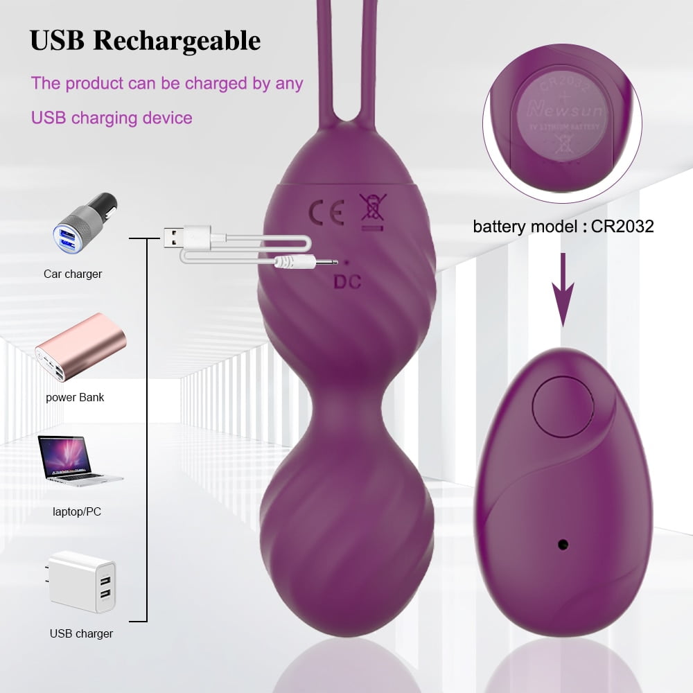 Vagina Balls Vibrator Trainer Sex Toys Silicone Ben Wa Balls Vagina Tightening Exerciser Kegel Ball Vibrating Egg Women Sex Toy - Image 2