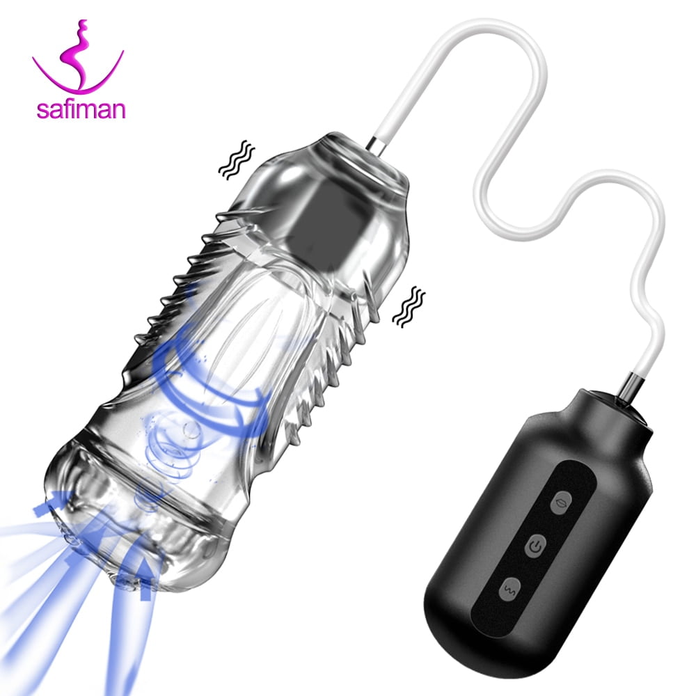 Vibrator sex toys for men Penis Trainer Male Masturbator...