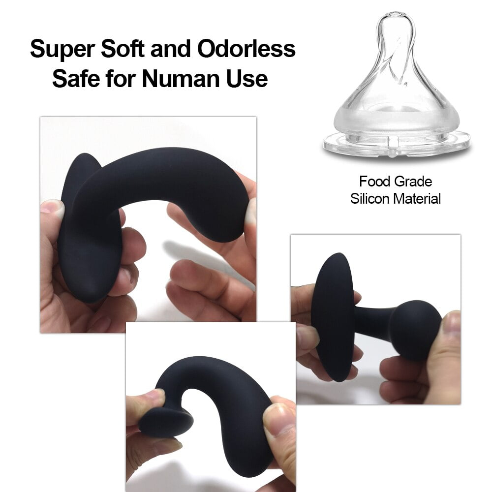 3 Silicone Anal Plugs Training Set Bullet Dildo Vibrator Anal Sex Toys For Woman Male Prostate Massager Butt Plug Gay Sex Toys - Image 3