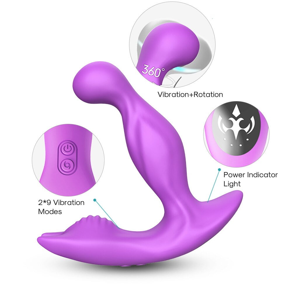 360 Degree Rotating men Prostate Massager Vagina Vibrator for women Vibrating men Sex Toys for adult clitoris G-Spot Stimulation - Image 5