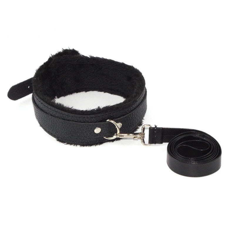 10 Pcs/SET New leather bdsm bondage Handcuff Set Erotic Sex toys for couples female slave game SM Sexy handcuffs Erotic Toys - Image 6