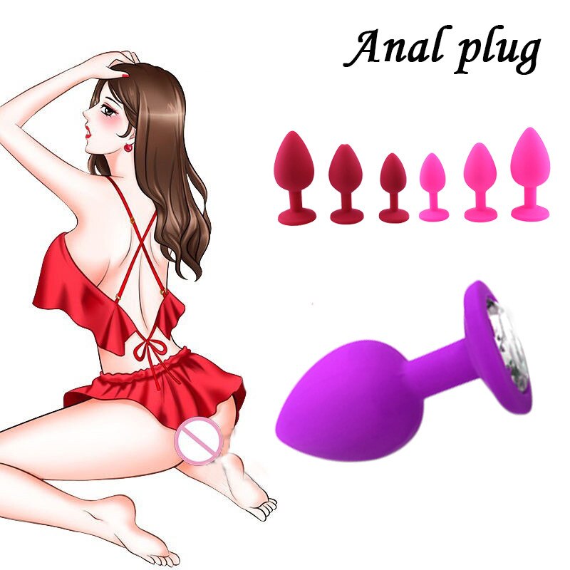 3Size Butt Anal Plug Sex Toys for Women Men Soft Silicone Erotic Massager Stimulator Dildo Vibrator Anal Toys Adult Product Plug - Image 5