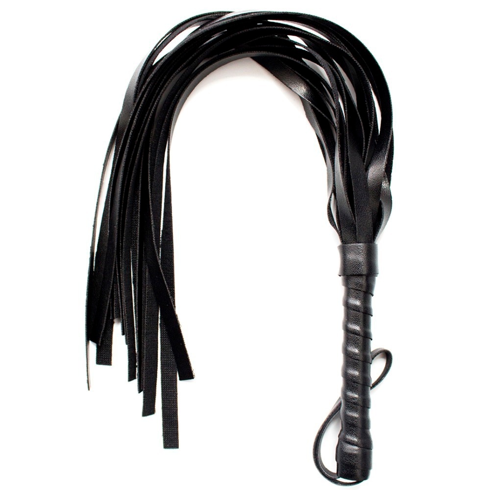 45cm Pu Leather Sex Spanking Tassel Whip Slap Body Strap Beat Lash Flog Tool Fetish Adult Slave Sm Game Toy For Couple Men Women - Image 2