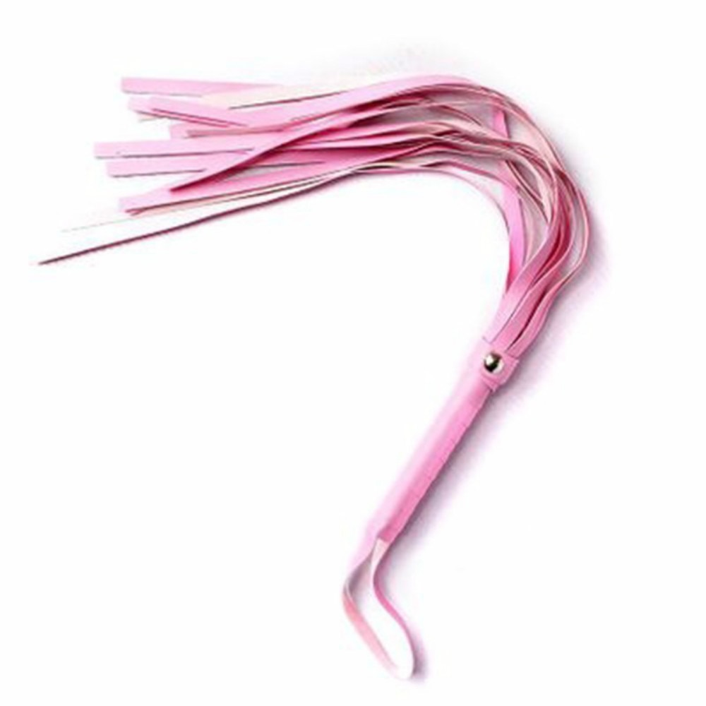 45cm Pu Leather Sex Spanking Tassel Whip Slap Body Strap Beat Lash Flog Tool Fetish Adult Slave Sm Game Toy For Couple Men Women - Image 4