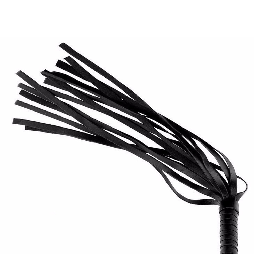 45cm Pu Leather Sex Spanking Tassel Whip Slap Body Strap Beat Lash Flog Tool Fetish Adult Slave Sm Game Toy For Couple Men Women - Image 5