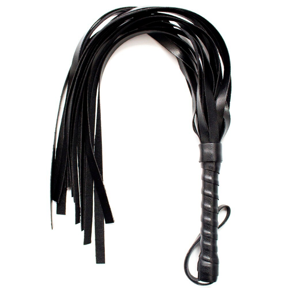 45cm Pu Leather Sex Spanking Tassel Whip Slap Body Strap Beat Lash Flog Tool Fetish Adult Slave Sm Game Toy For Couple Men Women - Image 2