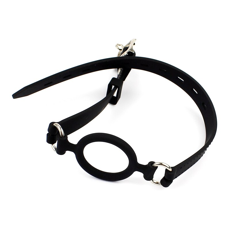 Adult Games Full Silicone Sex Mouth Gag With O Ring BDSM Sex Toys For Couple Flirting Tool - Image 6