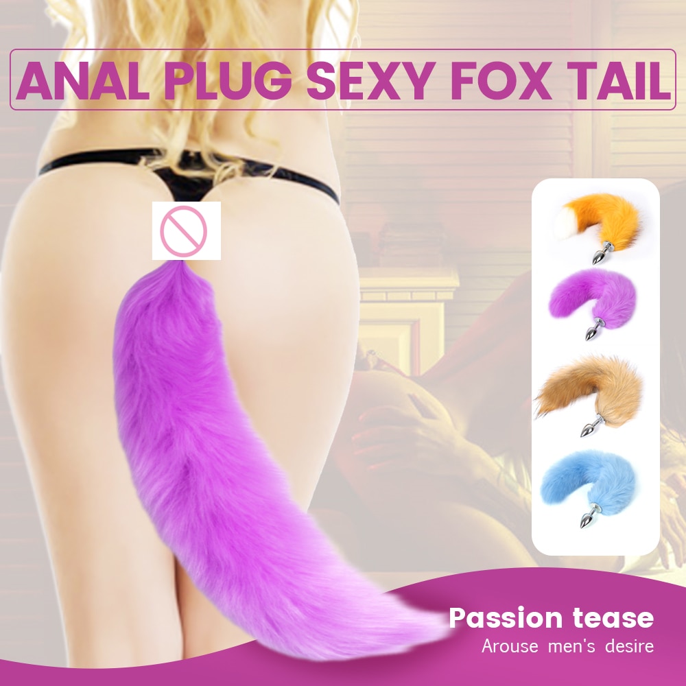 Anal Plug Fox Tail Sex Toys For Women Couples Men Butt Plug Anal Sex Tail Toys Adults Games Sex Products Butt Anal Plug Sex Toy - Image 4