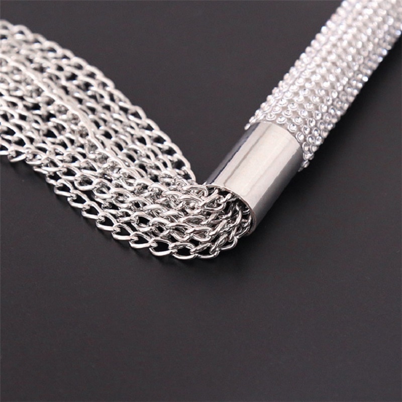 Handle Chain Whip Sex Toys For Couples Soft Iron Passion Spanking Paddle Whips Slave Restraints Bondage Flogger - Image 4