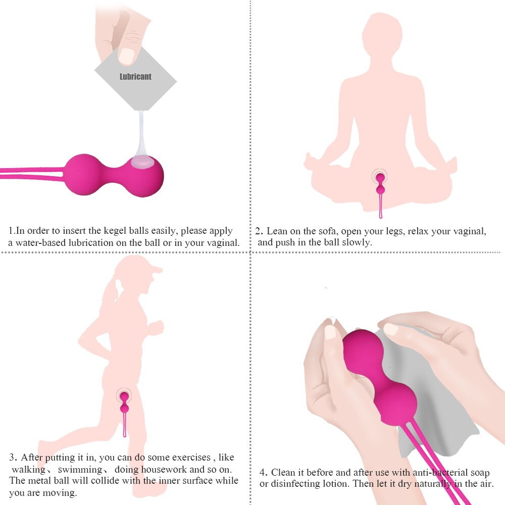 Safe Silicone Smart Ball Vibrator Kegel Balls Ben Wa Ball Vagina Tighten Exercise Machine Sex Toys for Women Vaginal Geisha Ball - Image 5
