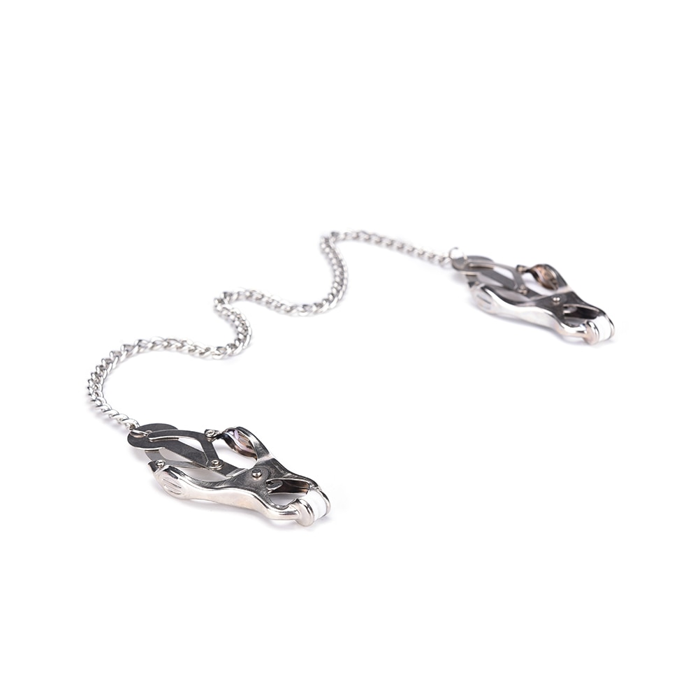 Sex Toys Adjustable Stainless BDSM Nipple Vaginal Clamps Strapon Pussy Erotic Stimulate Painless Adult Sex Toy For Couples Women - Image 2