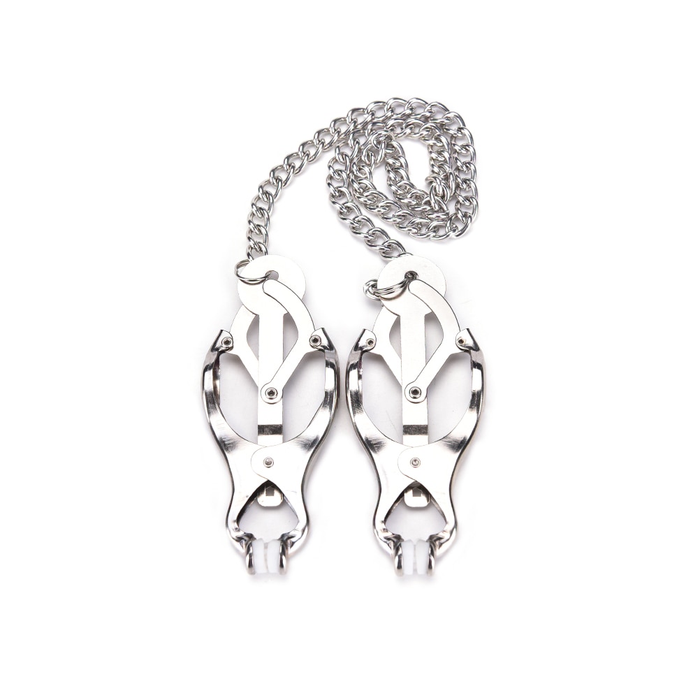 Sex Toys Adjustable Stainless BDSM Nipple Vaginal Clamps Strapon Pussy Erotic Stimulate Painless Adult Sex Toy For Couples Women - Image 5